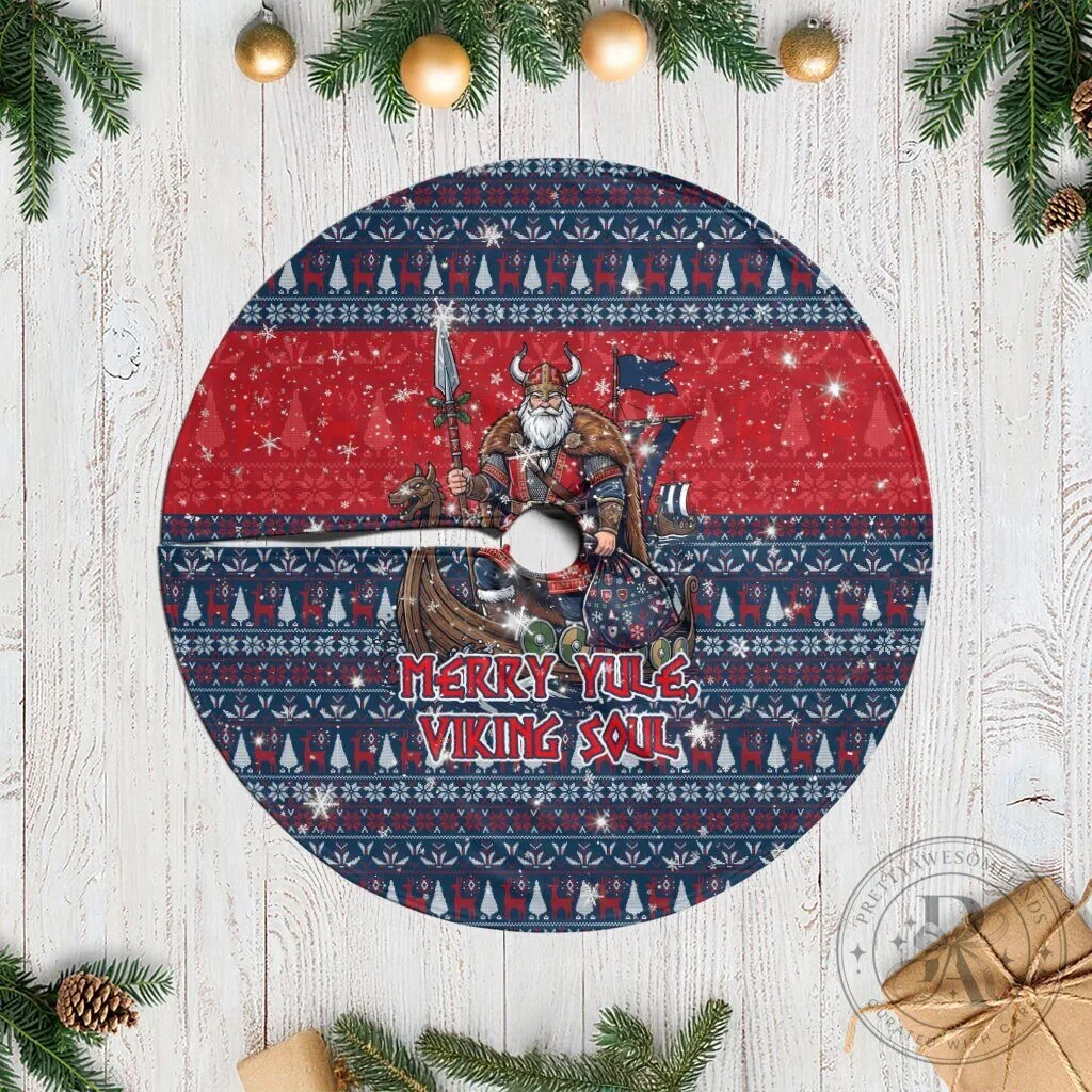 Viking Merry Yule Soul Tree Skirt Norse Mythology