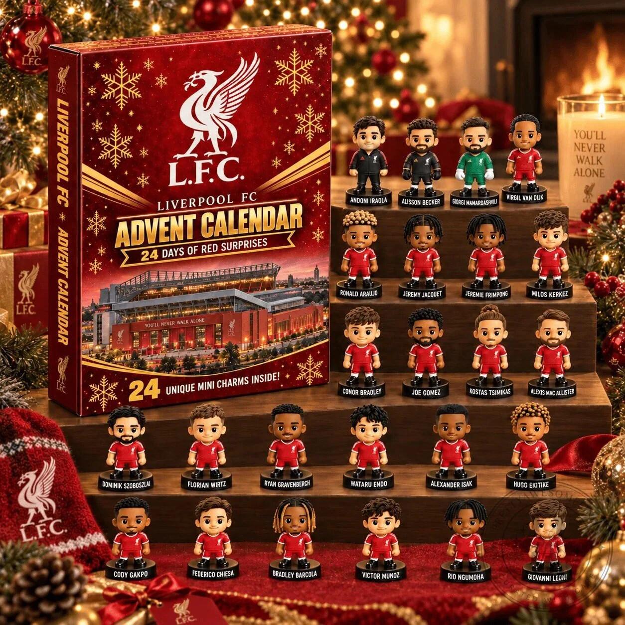 Liverpool Football Club 24 Days of Surprises Christmas Advent Calendar 2D 4 Liverpool Football Club 24 Days of Surprises Christmas Advent Calendar