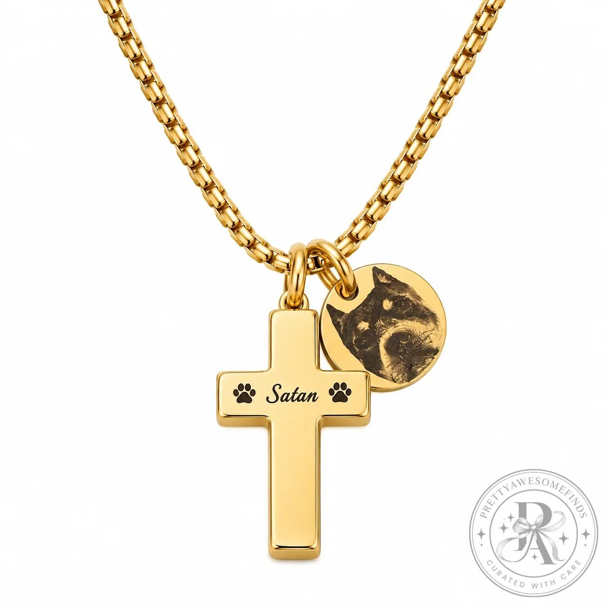Personalized Pet Memorial Cross Urn Necklace with Photo Charm and Engraving 17 Personalized Pet Memorial Cross Urn Necklace with Photo Charm and Engraving