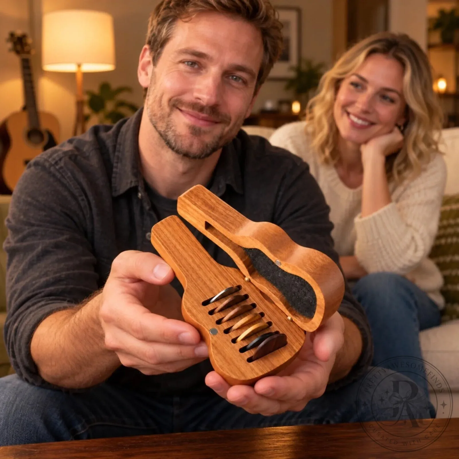 Personalized Guitar Pick Holder Case with Custom Name Engraving for Musicians 11 Personalized Guitar Pick Holder Case with Custom Name Engraving for Musicians