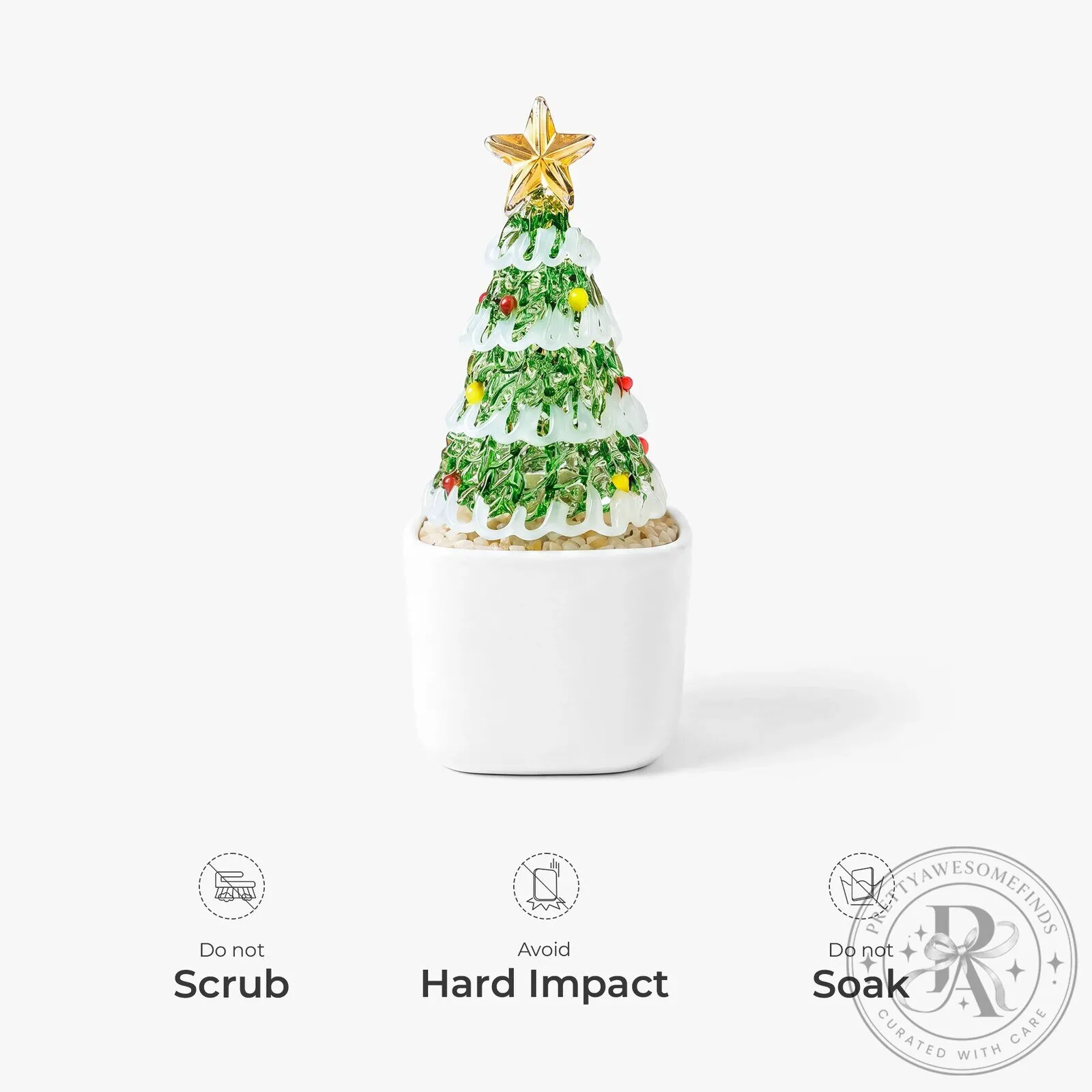 Personalized Christmas Tree Glass Ornament with Custom Photo and Message for Dad 8 Personalized Christmas Tree Glass Ornament with Custom Photo and Message for Dad
