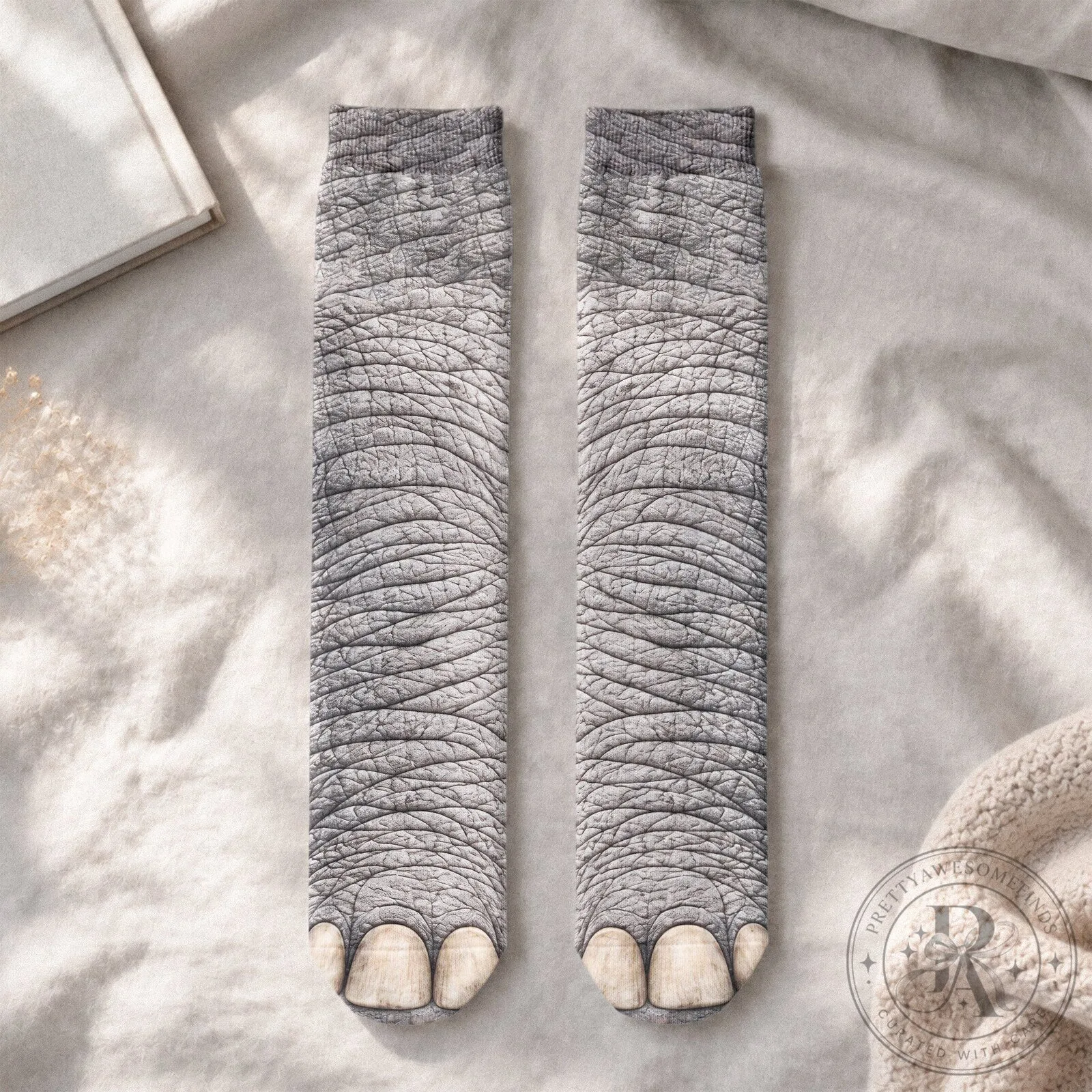 Funny Bigfoot Hairy Feet Novelty Socks for Men and Women, Prank Gift 13 Funny Bigfoot Hairy Feet Novelty Socks for Men and Women, Prank Gift