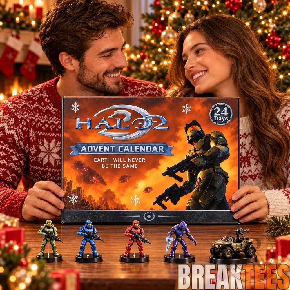 Halo 2 Master Chief Video Game Character Advent Calendar 2D 8 Halo 2 Master Chief Video Game Character Advent Calendar 2D