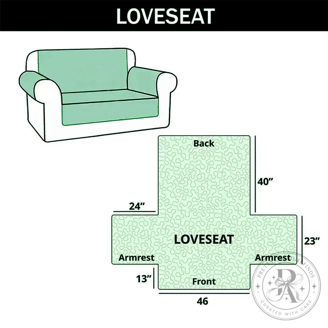 Coastal Pearl Tree Quilted Sofa Cover, Nautical Beach Theme Chair Protector 11 Coastal Pearl Tree Quilted Sofa Cover, Nautical Beach Theme Chair Protector